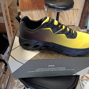 Oh Men's Athletic Shoes in Yellow and Black